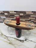 Wine Bottle & Glass Holder