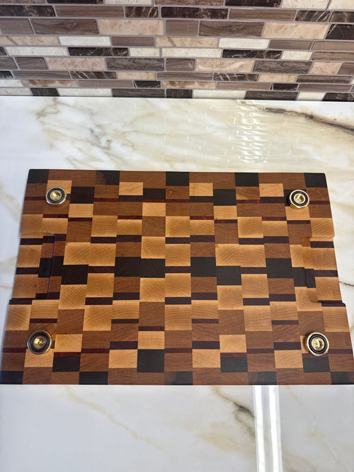 Heritage Chaos End Cutting Board 18” × 12” × 1.5”