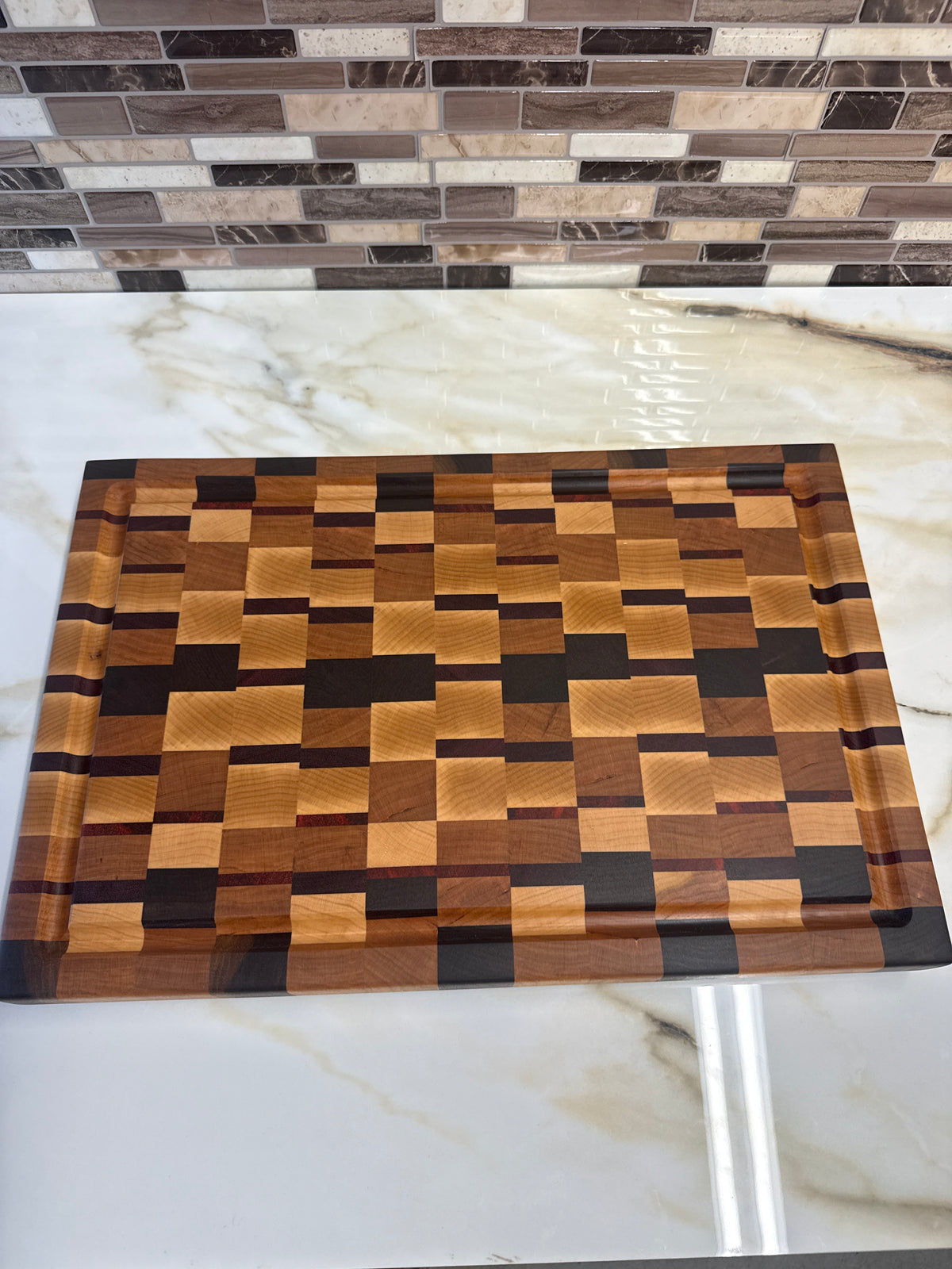 Heritage Chaos End Cutting Board 18” × 12” × 1.5”