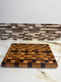 Heritage Chaos End Grain Cutting Board 18” × 12” × 1.5”
