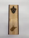 Wall-Mounted Wooden Bottle Opener – 4" x 12" | Handcrafted by Heritage Woodsmith