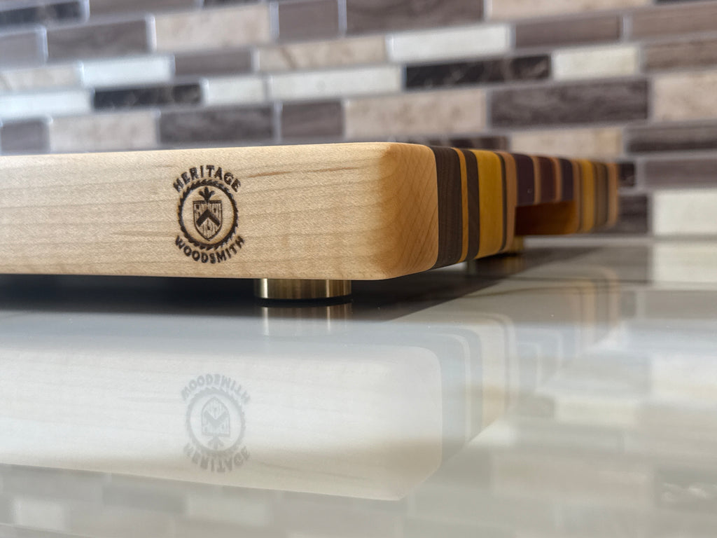 Heritage Cutting Board 18" × 12" × 1.5" — Edge Grain