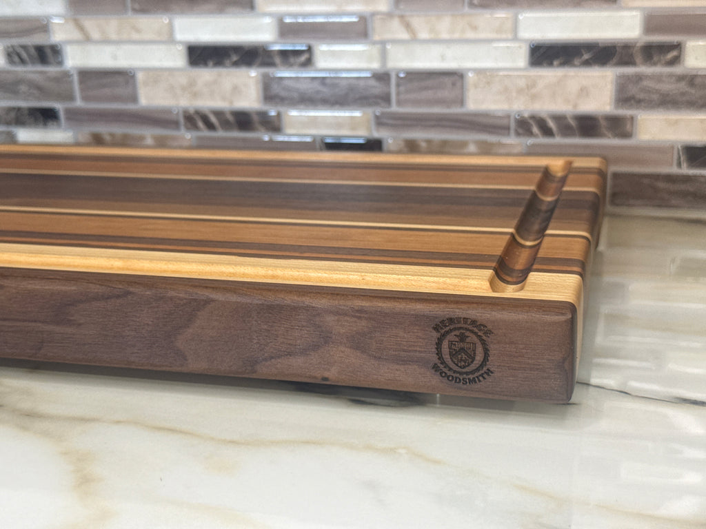 Heritage Cutting Board 18" × 12" × 1.5" — Edge Grain