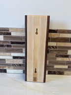 Wall-Mounted Wooden Bottle Opener – 4" x 12" | Handcrafted by Heritage Woodsmith