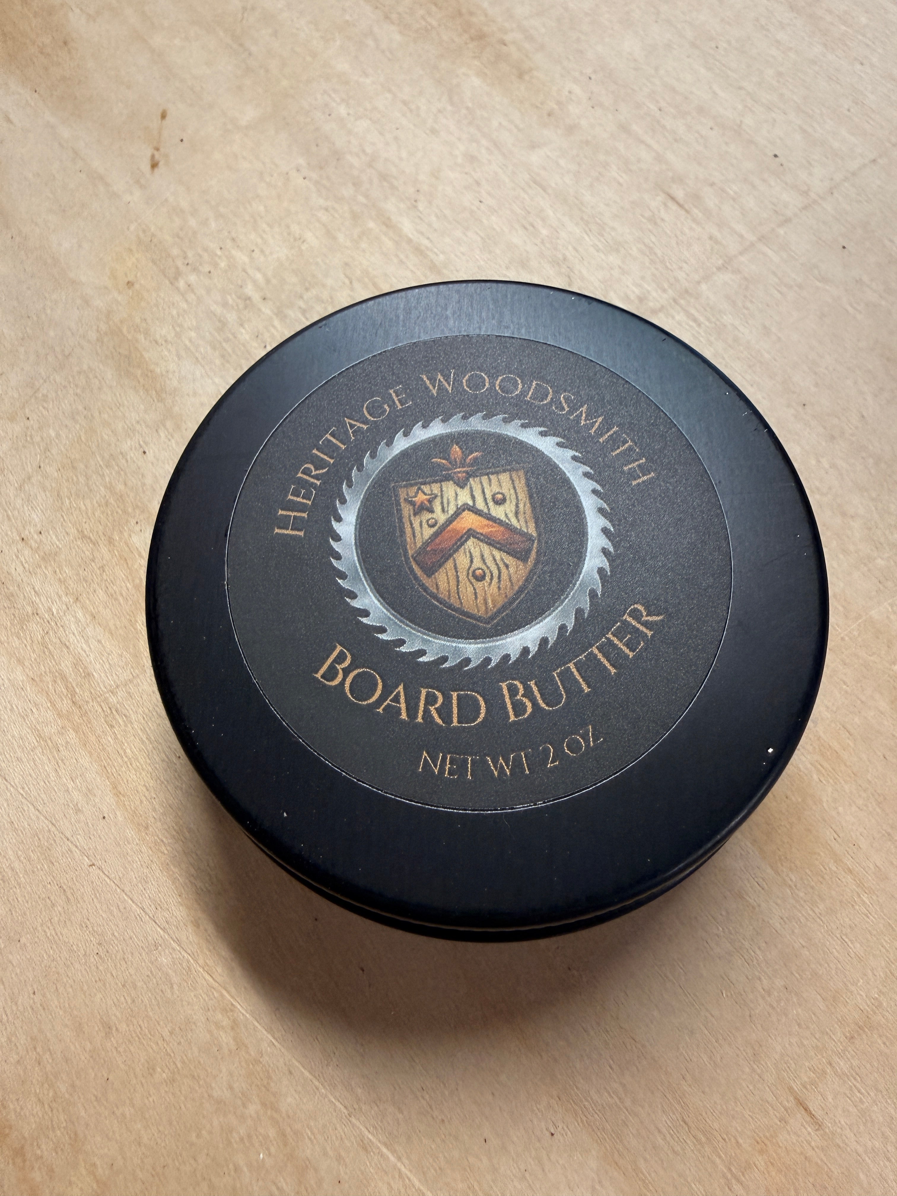 Heritage Woodsmith Board Butter — Premium Cutting Board Conditioner