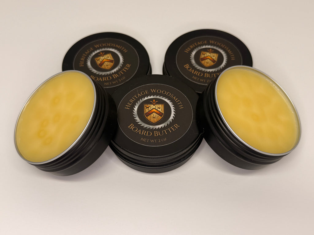 Heritage Woodsmith Board Butter — Premium Cutting Board Conditioner