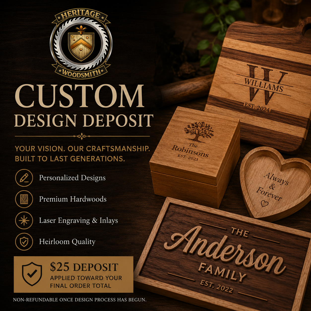 Custom Design Deposit